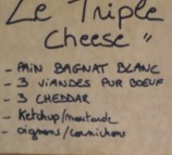 Triple cheese